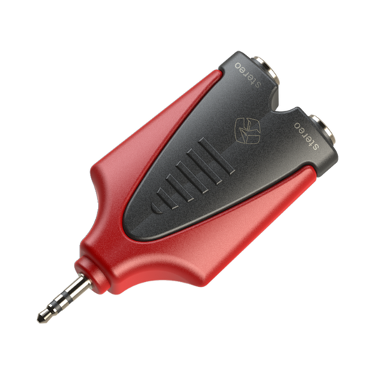 Adaptador ROXTONE RPAN320 - 1/8" TRS a 2x 1/4" TS Profesional