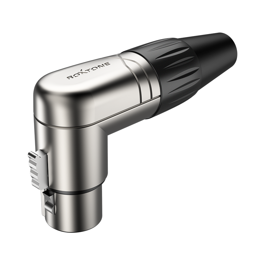 Conector XLR Hembra en L ROXTONE RX3RFPNT - Profesional