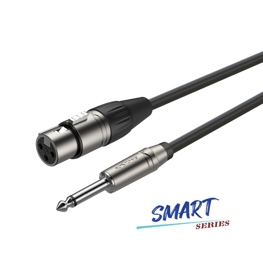 Cable ROXTONE SMXJ210 - Plug TS a XLR Hembra No Balanceado