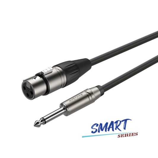 Cable ROXTONE SMXJ210 - Plug TS a XLR Hembra No Balanceado