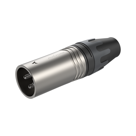 Conector XLR Macho ROXTONE XM3NT - Profesional